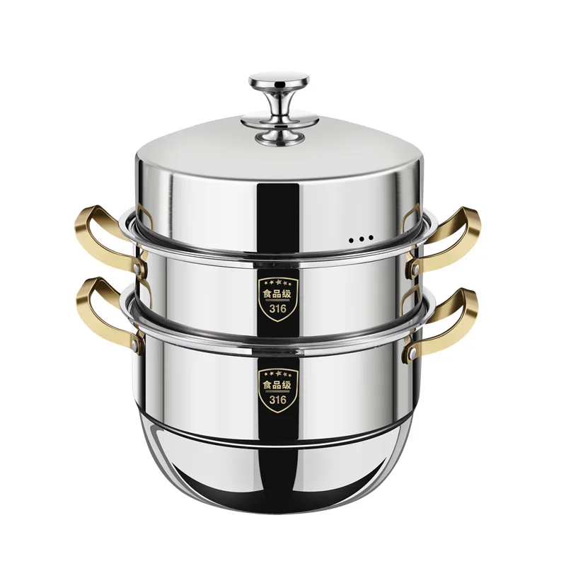 Home Cooking Appliances - Gas steam pot 316 Stainless steel