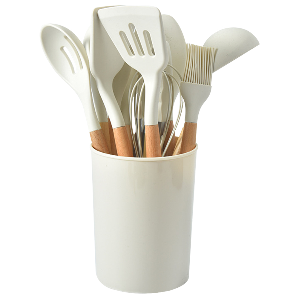 12Pcs Kitchen Utensil Set Heat - Home Cooking Cookbook 评论和价格