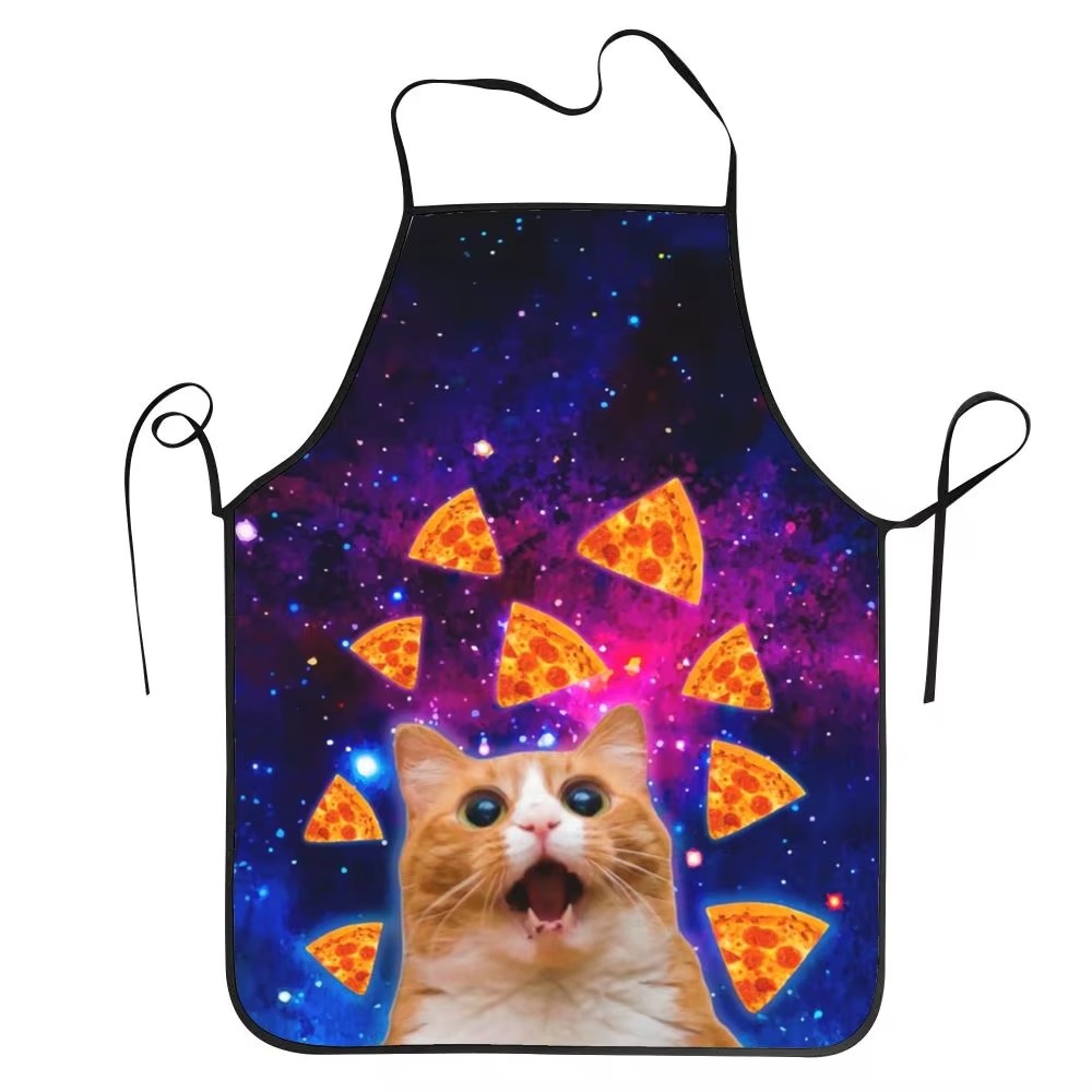 1PC Unisex Space Pizza Cat Apr - Home Cooking Chef 评论和价格