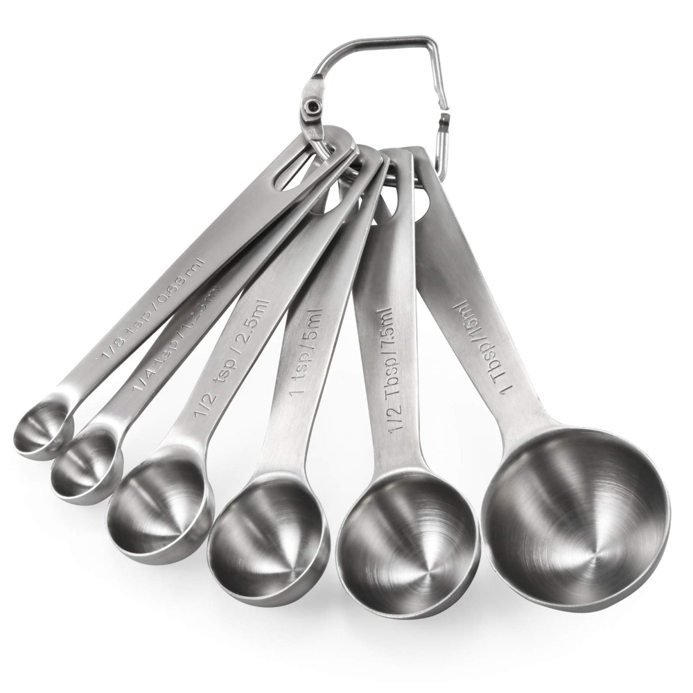 6pcs/set Food-grade Stainless  - Home Cooking Cookbook 评论和价格