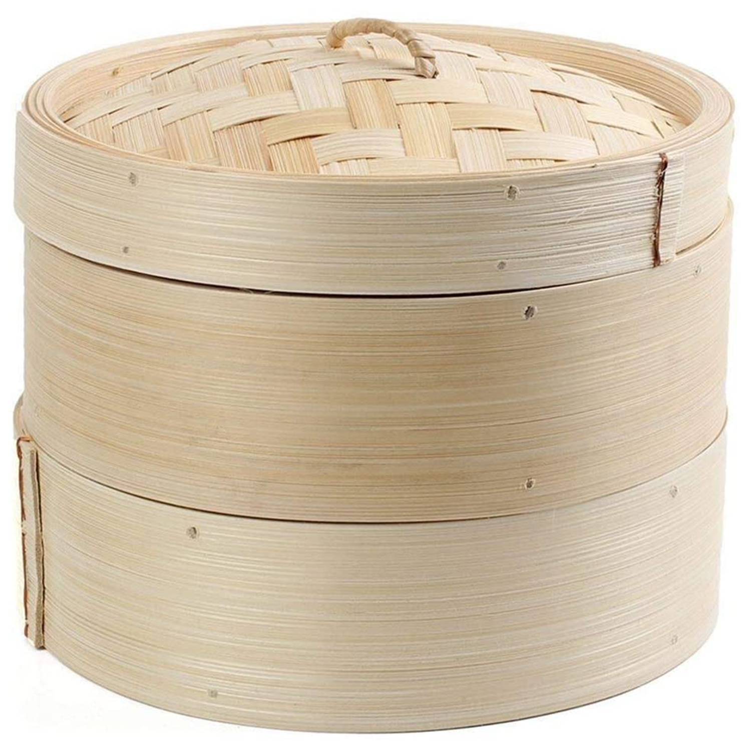 A68P-Bamboo Steamer 2 Tier 8 I - Steamer Bamboo Set 评论和价格