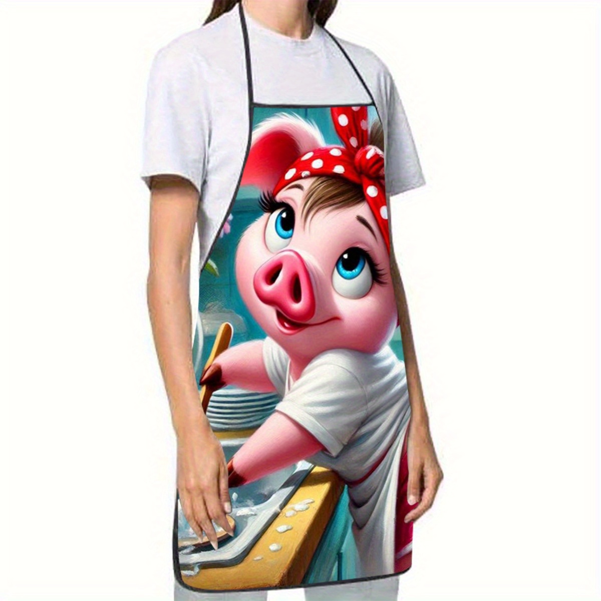 Cute Cartoon Pig Chef Kitchen  - Home Cooking Chef 评论和价格