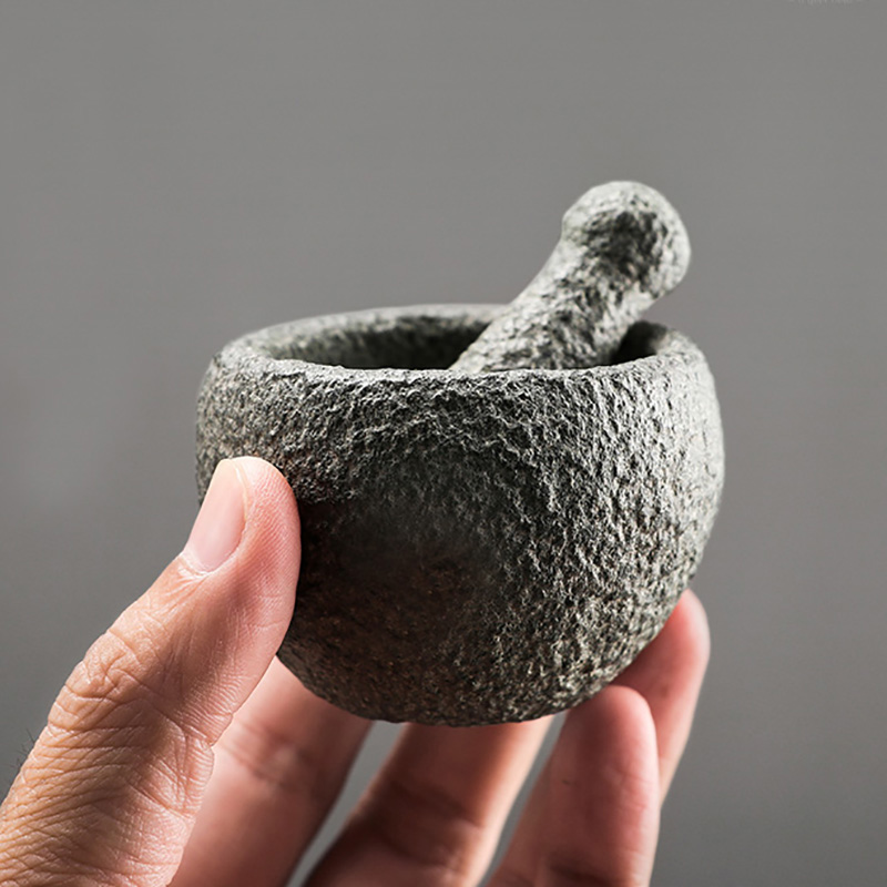 Natural Granite Mortar Pestle  - Mortar Pestle Granite 评论和价格
