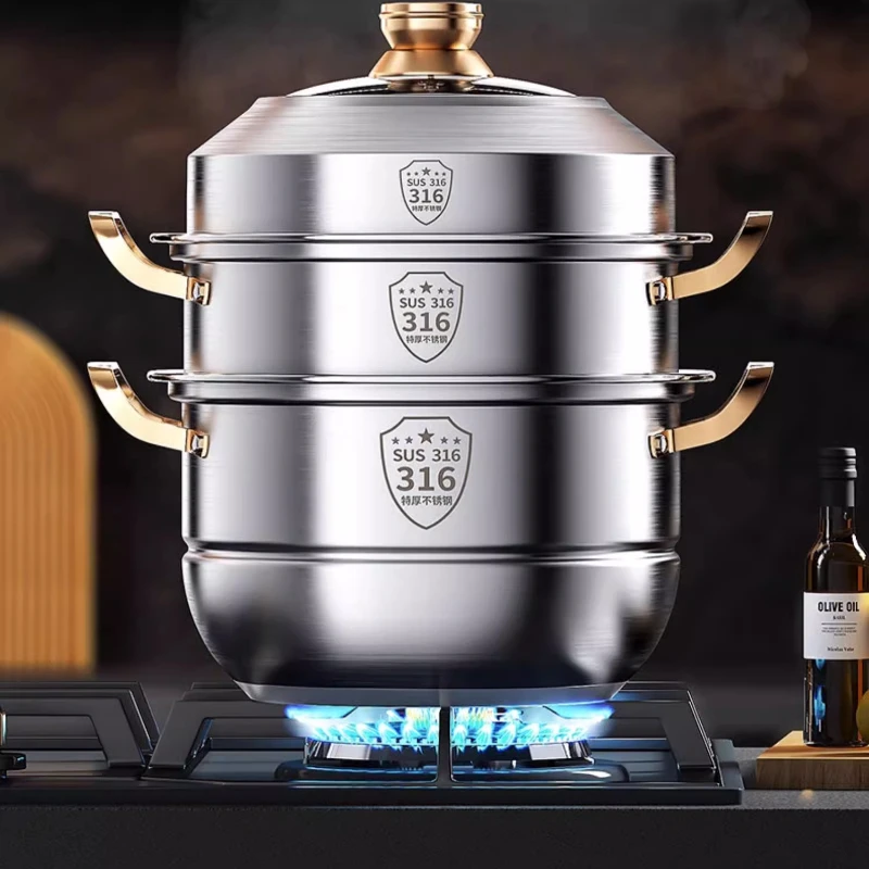 316 Stainless Steel Steam Pot  - Home Cooking Appliances 评论和价格