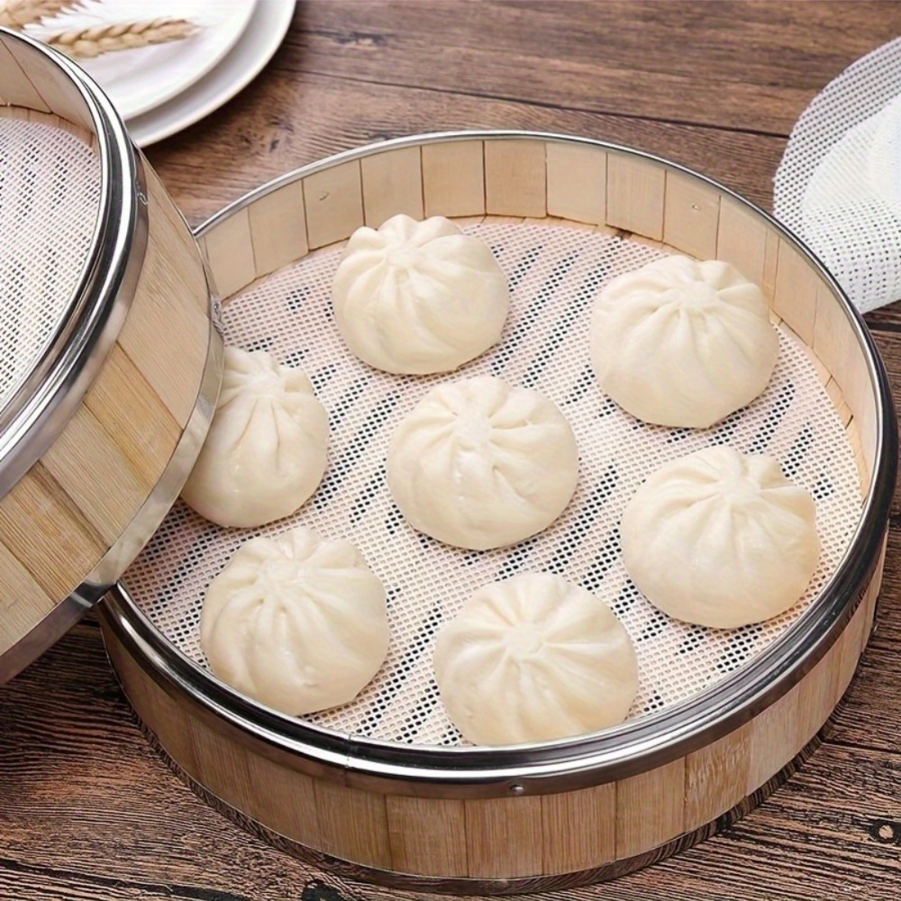3pcs/set Reusable Silicone Non - Steamer Bamboo Set 评论和价格