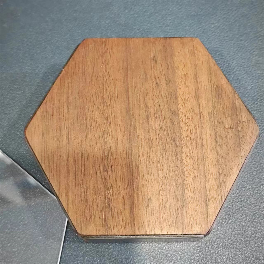 Personality Wooden hexagon Lig - Smoker Box Wood Chip 评论和价格