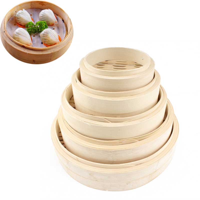 Bamboo Steamer Basket, Steamin - Steamer Bamboo Set 评论和价格