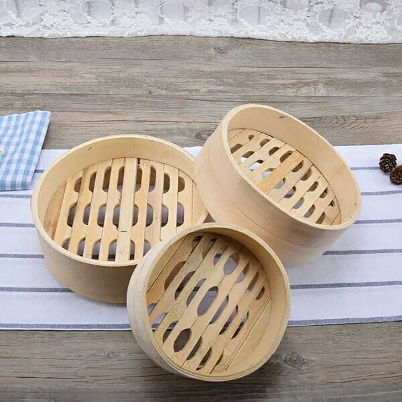 Bamboo Steamer Basket, Steamin - Steamer Bamboo Set 评论和价格
