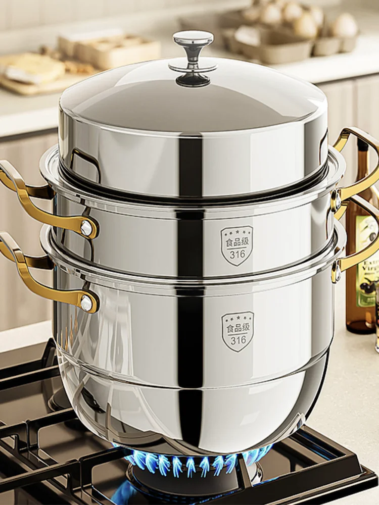 Gas steam pot 316 Stainless st - Home Cooking Appliances 评论和价格