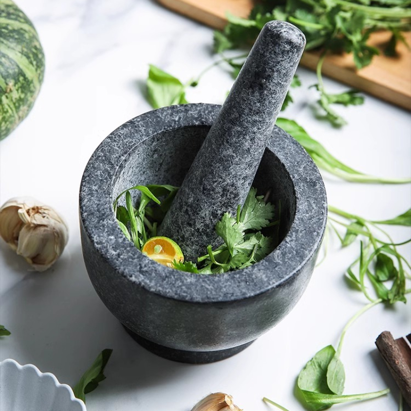 Mortar and Pestle Set Heavy Na - Mortar Pestle Granite 评论和价格