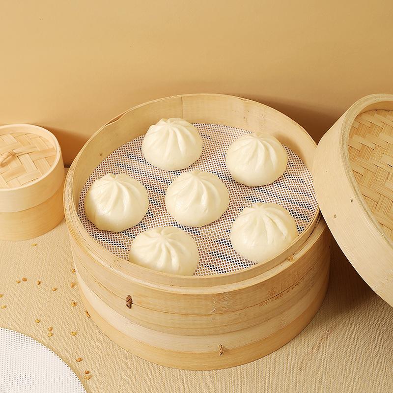 3pcs/set Reusable Silicone Non - Steamer Bamboo Set 评论和价格