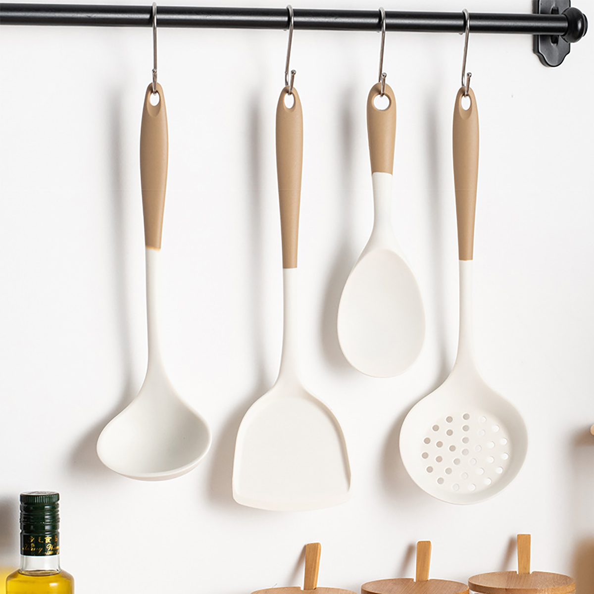4pcs Silicone Kitchenware Uten - Home Cooking Cookbook 评论和价格