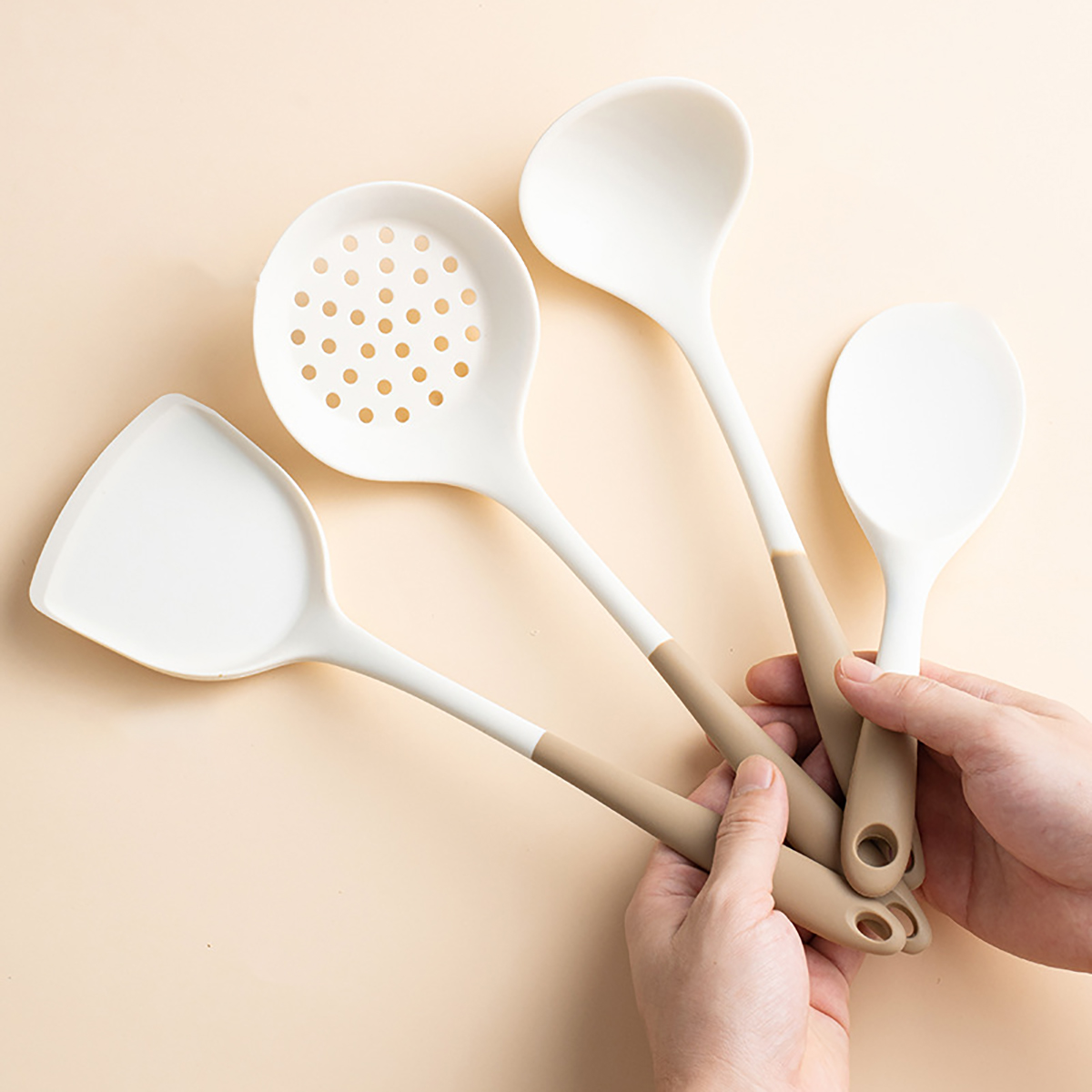 4pcs Silicone Kitchenware Uten - Home Cooking Cookbook 评论和价格