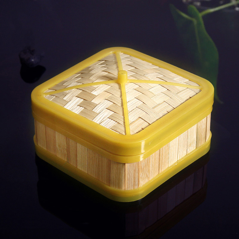 Bamboo Square Steaming Basket, - Steamer Bamboo Set 评论和价格