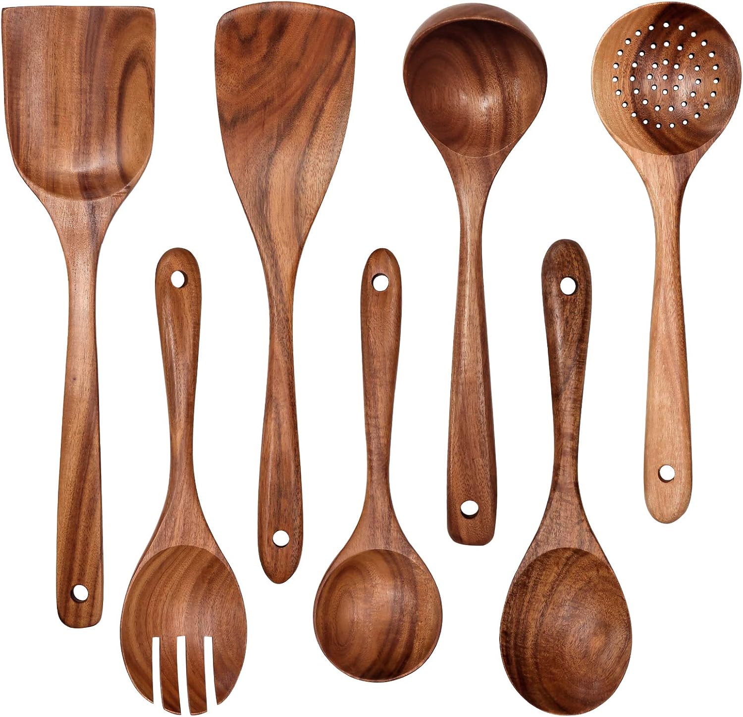 Luxury Wooden Utensil Set for  - Home Cooking Chef 评论和价格