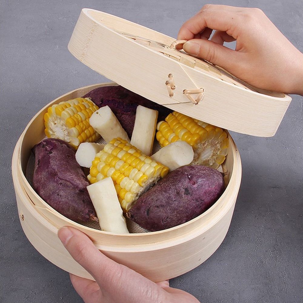 Chinese Steamer Bamboo Steamer - Steamer Bamboo Set 评论和价格