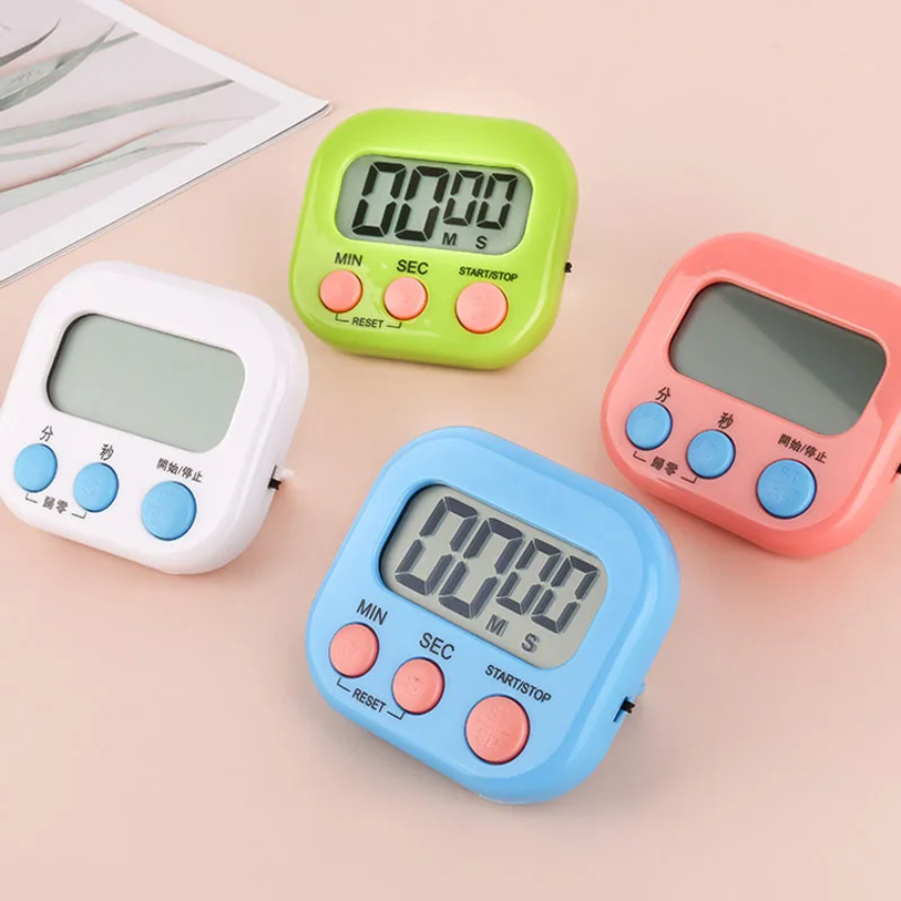 Kitchen Timer Magnetic LCD Dig - Home Cooking Cookbook 评论和价格