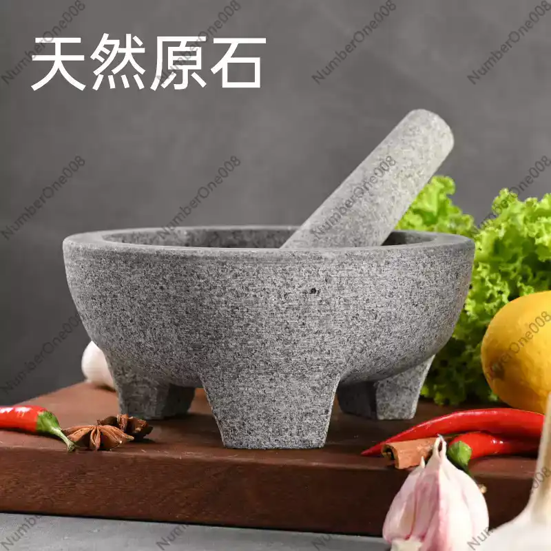 Natural Stone Granite Mortar P - Mortar Pestle Granite 评论和价格