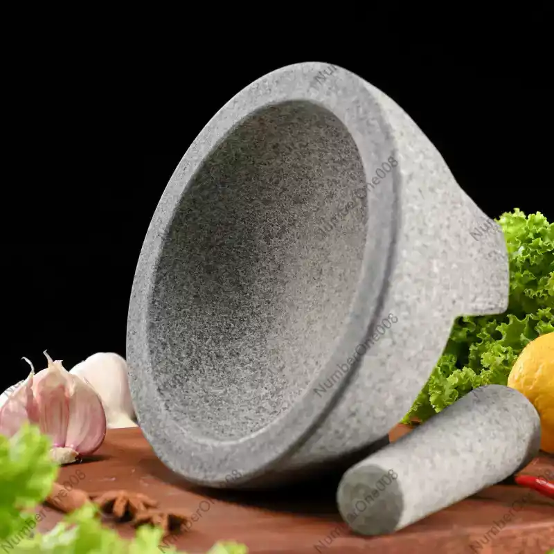 Natural Stone Granite Mortar P - Mortar Pestle Granite 评论和价格