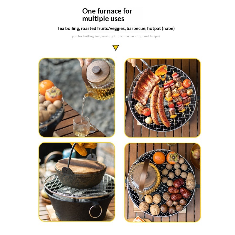 Cast Iron Charcoal Stove Chine - Home Cooking Chinese 评论和价格