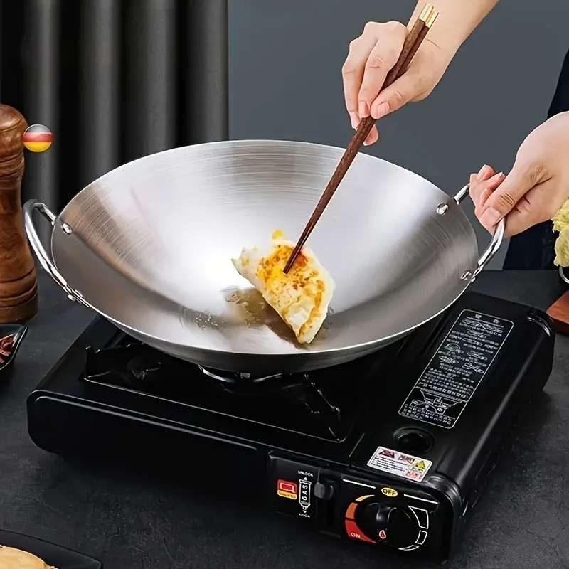 Large Uncoated Stainless Steel - Home Cooking Chef 评论和价格