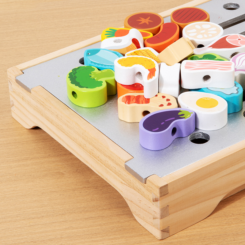 Children's Wooden Imitation Ba - Home Cooking Cookbook 评论和价格