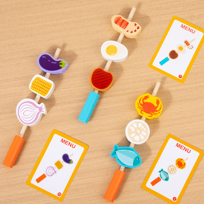 Children's Wooden Imitation Ba - Home Cooking Cookbook 评论和价格