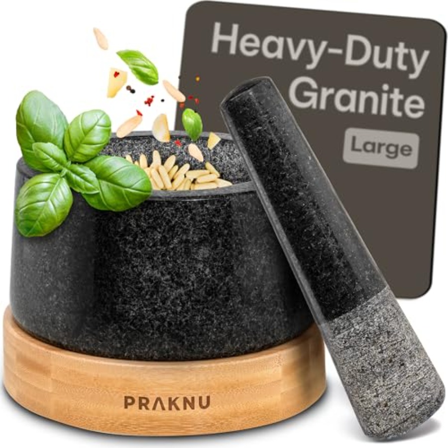 Large 2 Cup Mortar and Pestle  - Mortar Pestle Granite 评论和价格