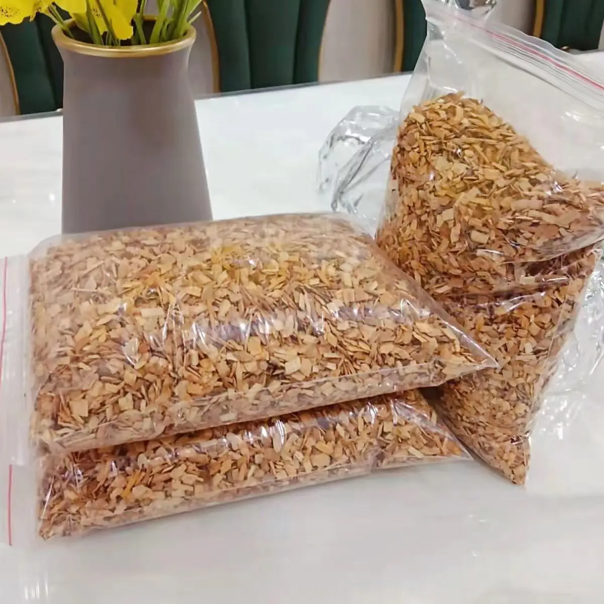 125g/bag Wood Chips Apple Cher - Smoker Box Wood Chip 评论和价格