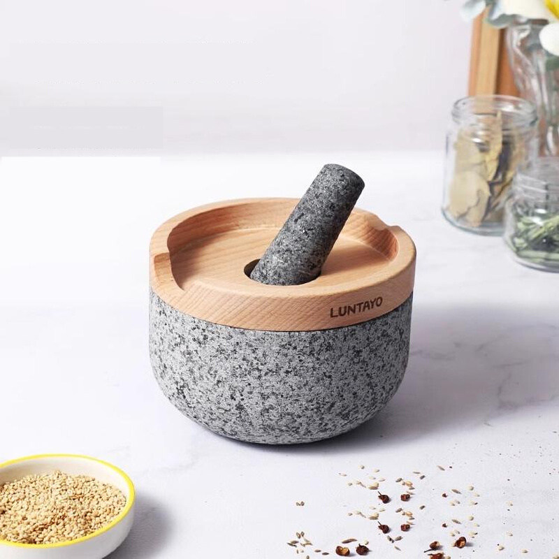 Mortar and Pestle Set Premium  - Mortar Pestle Granite 评论和价格