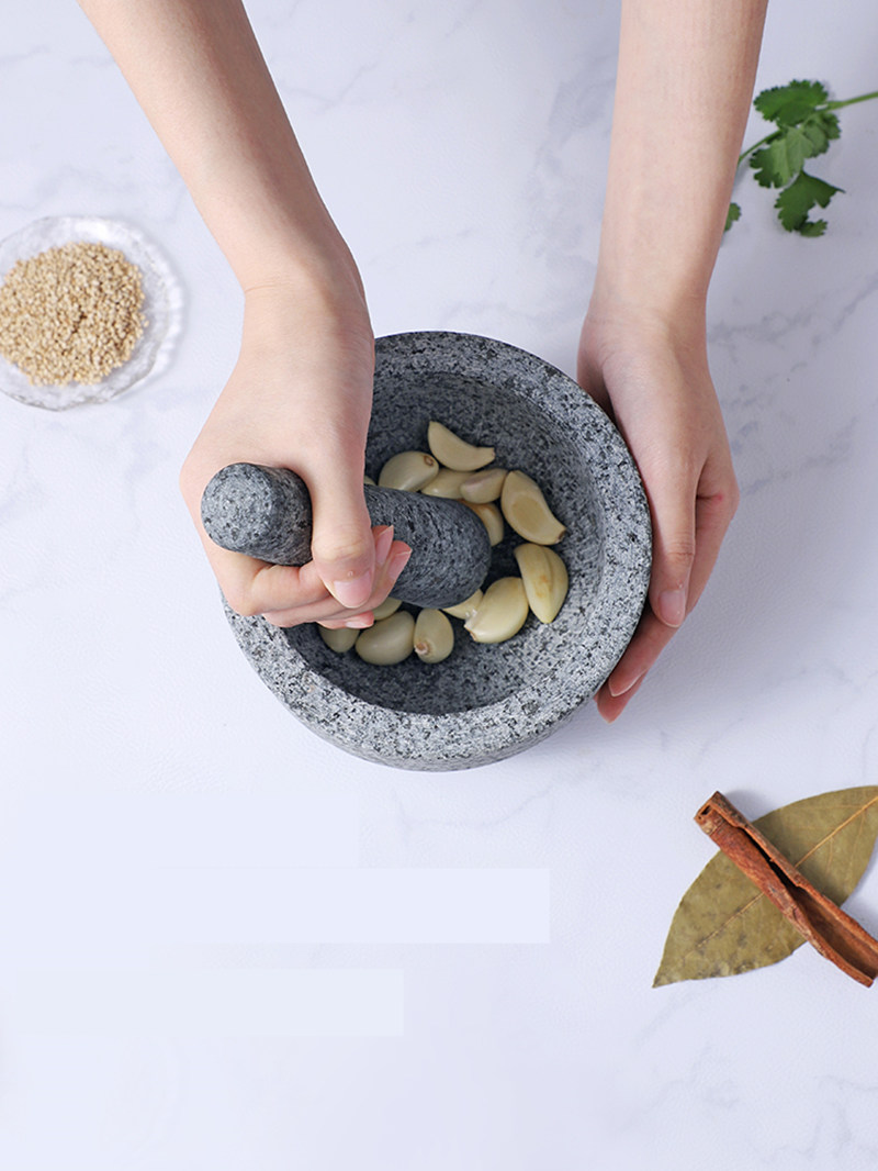 Mortar and Pestle Set Premium  - Mortar Pestle Granite 评论和价格