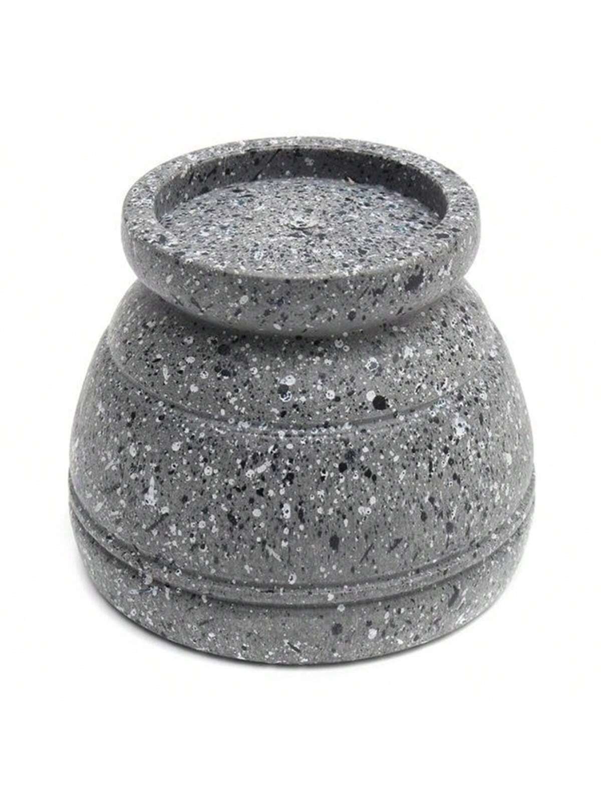 1pc Granite Texture Garlic Pre - Mortar Pestle Granite 评论和价格