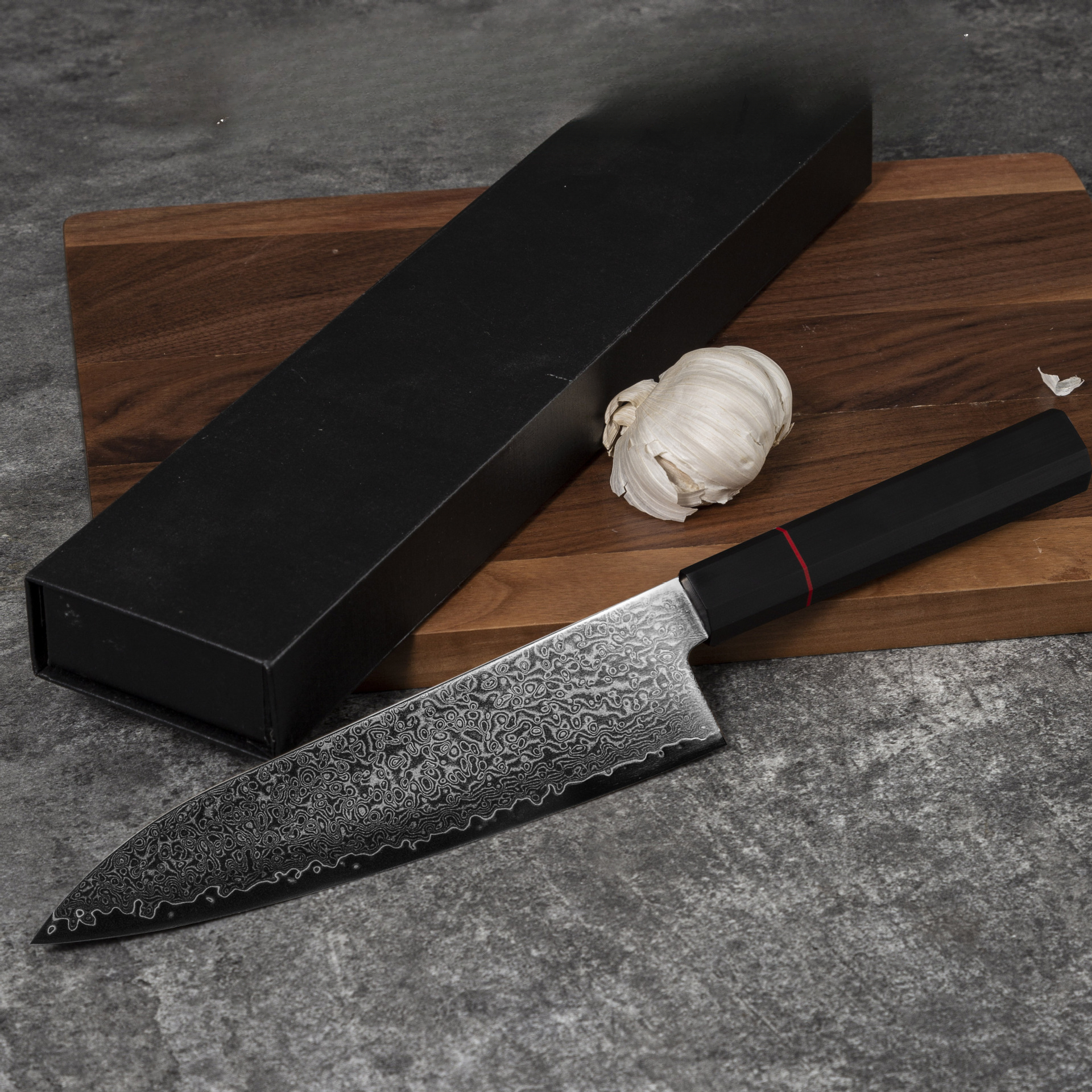 RHON 67Layer Damascus Steel Ki - Home Cooking Chef 评论和价格
