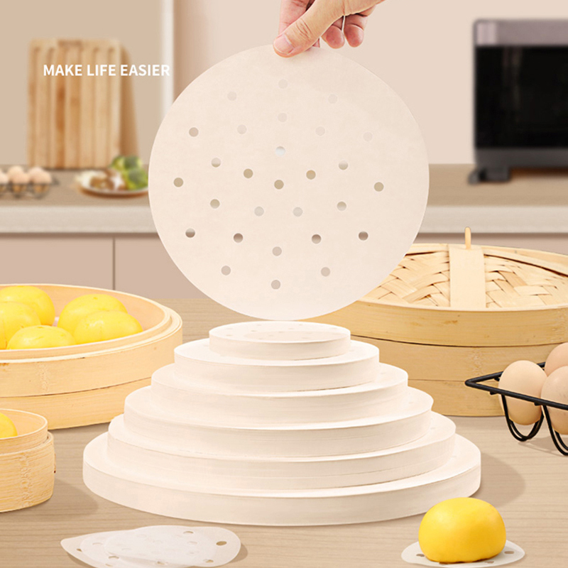 50pcs Bamboo Steamer Papers Di - Steamer Bamboo Set 评论和价格