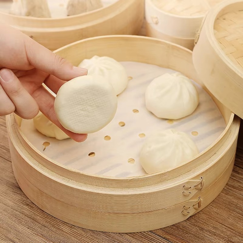 50Pcs Durable 4/6/8/10in Bambo - Steamer Bamboo Set 评论和价格