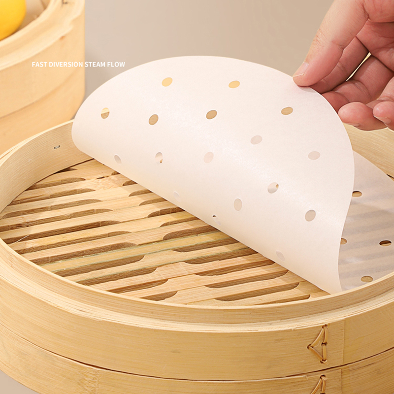 50pcs Bamboo Steamer Papers Di - Steamer Bamboo Set 评论和价格
