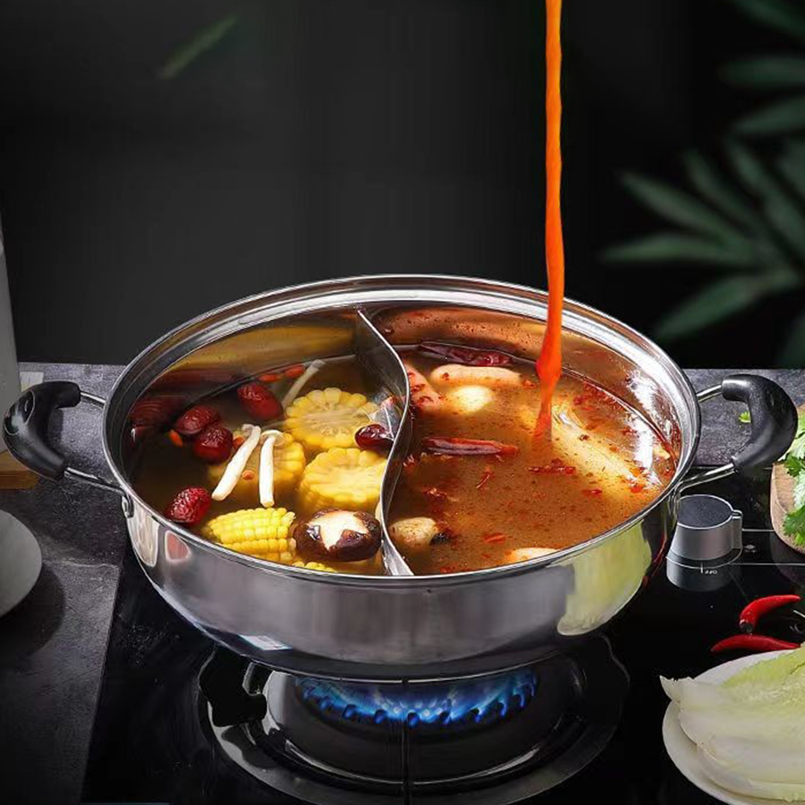 Chinese Shabu Shabu Pot Cookin - Home Cooking Chinese 评论和价格
