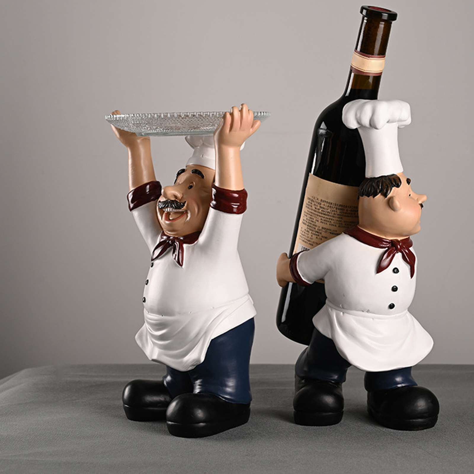 Country Retro Chef Statue Figu - Home Cooking Chef 评论和价格
