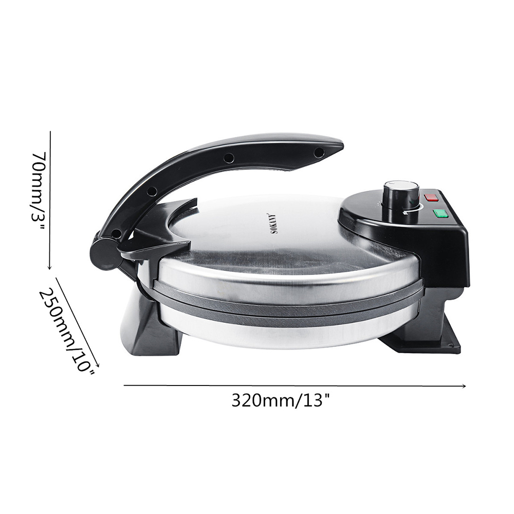 1500W Non Stick Electric Crepe - Home Cooking Quesadilla 评论和价格