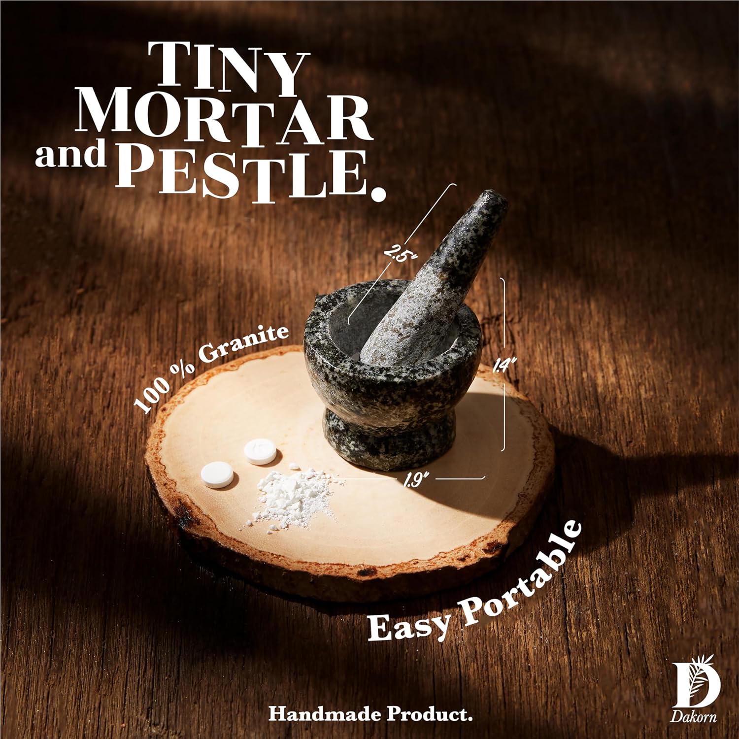 Mini Granite Mortar and Pestle - Mortar Pestle Granite 评论和价格