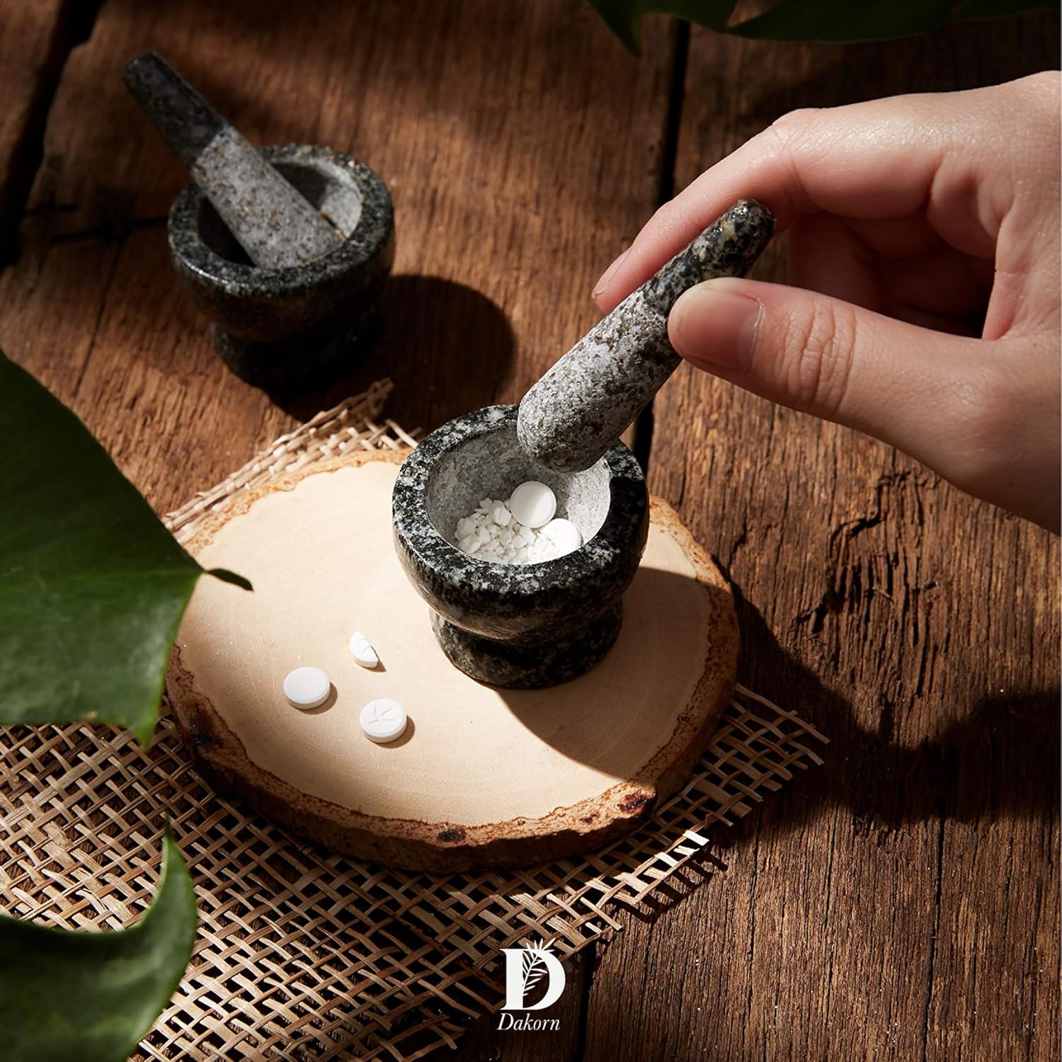 Mini Granite Mortar and Pestle - Mortar Pestle Granite 评论和价格