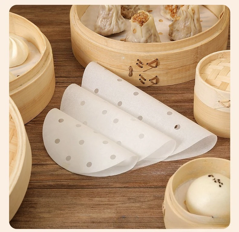 100Pcs Food Grade Disposable S - Steamer Bamboo Set 评论和价格