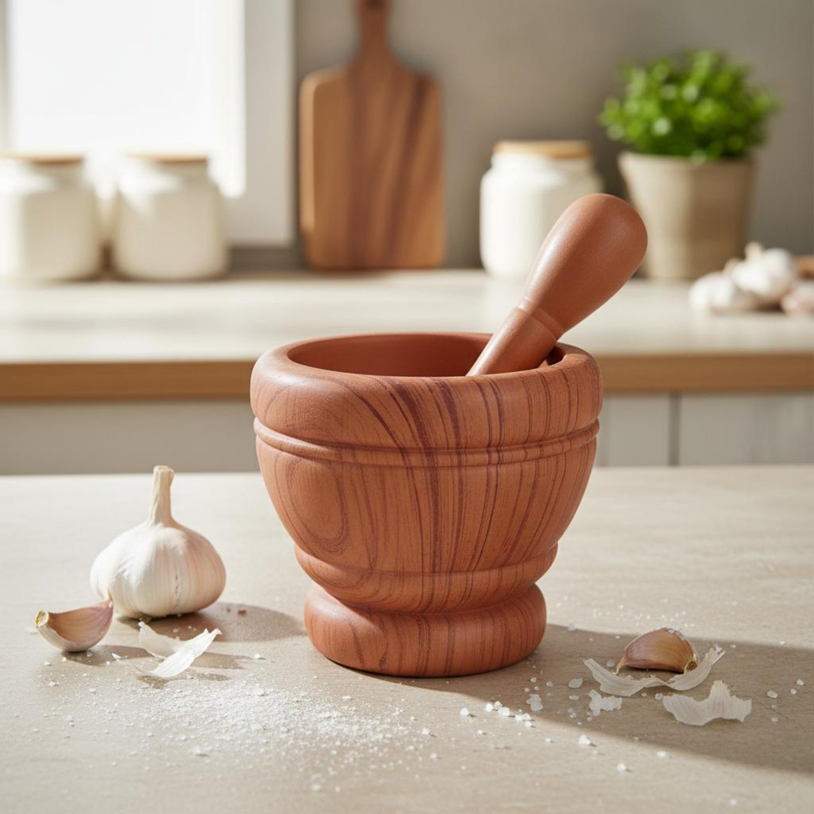 Garlic Mortar and Pestle Easy  - Mortar Pestle Granite 评论和价格