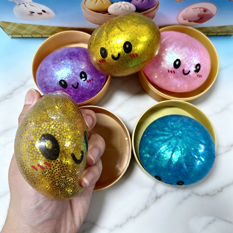 Realistic Giant Dumpling Squee - Steamer Bamboo Set 评论和价格