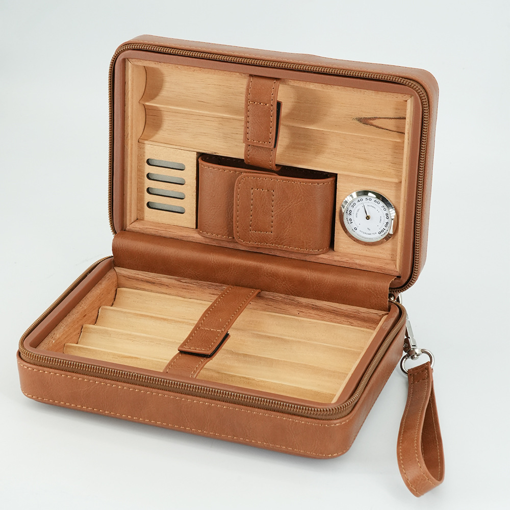Cigar Box Zipper Pack 6-pack C - Smoker Box Wood Chip 评论和价格