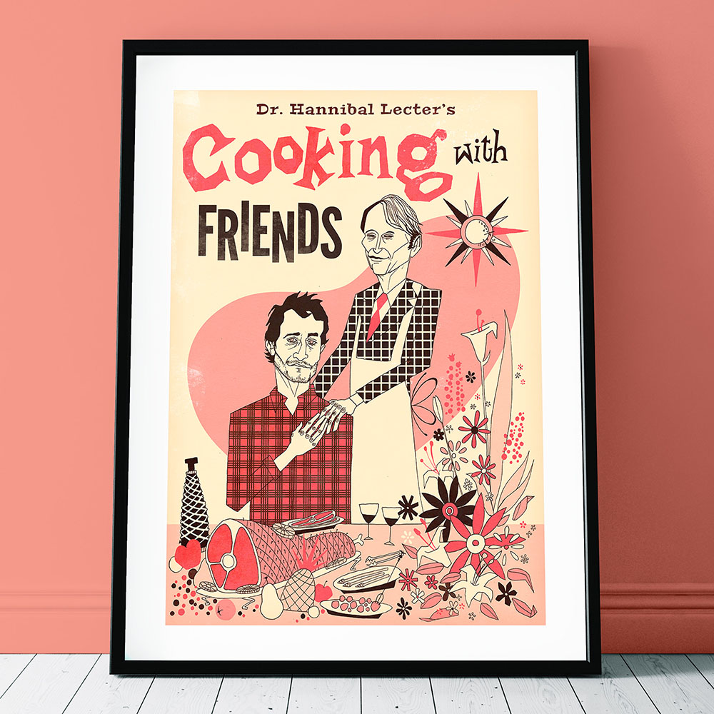 Kitchen Canvas Painting Hannib - Home Cooking Cookbook 评论和价格